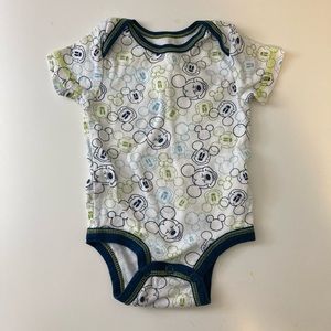 Disney Mickey Faces Onesie 3mo